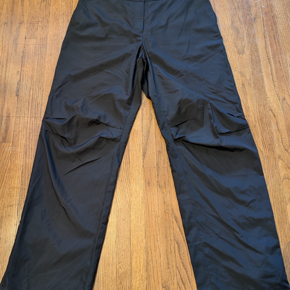 LizGolf Black Windbreaker Pants Size M